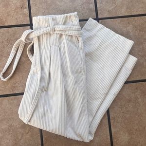 King and tuckfield CORDOROY belted pants